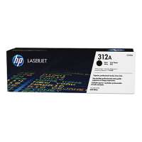 HP 312A, CF380A original toner cartridge, 2400 pages, black