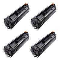 Compatible HP 35A, CB435A toner cartridges, 4 pack