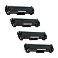 Compatible HP CF248A (48A) pack of 4 toner cartridges