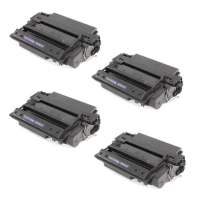 Compatible HP Q7551X (51X) toner cartridges - 4-pack