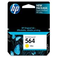 HP 564, CB320WN OEM ink cartridge, yellow