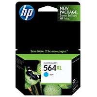 HP 564XL, CB323WN OEM ink cartridge, high yield, cyan