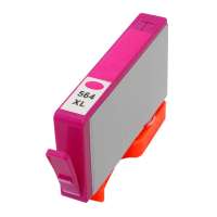 Remanufactured HP 564XL, CB324WN ink cartridge, high yield, magenta