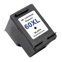 Remanufactured HP 60XL, CC641WN ink cartridge, high yield, black