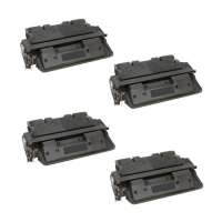 Compatible HP C8061X (61X) toner cartridges - 4-pack