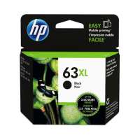 Genuine Original HP F6U64AN (HP 63XL) ink cartridge - high capacity (high yield) black