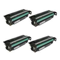 Cartridge America Compatible HP CE260X (649X) toner cartridges - 4-pack