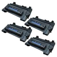 Compatible HP CC364A (64A) toner cartridges - 4-pack