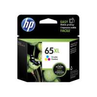 HP 65XL, N9K03AN OEM ink cartridge, high yield, tri-color