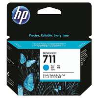 HP 711, CZ130A OEM ink cartridge, cyan