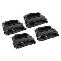 Compatible HP 81A, CF281A toner cartridges, 4 pack