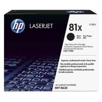 Genuine Original HP CF281X (81X) toner cartridge - high capacity (high yield) black