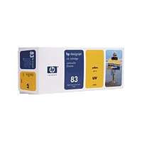 HP 83, C4943A OEM ink cartridge, yellow