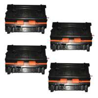 Compatible HP CE390A (90A) toner cartridges - 4-pack