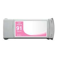 Remanufactured HP 91, C9471A ink cartridge, light magenta