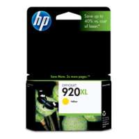 HP 920XL, CD974AN OEM ink cartridge, high yield, yellow