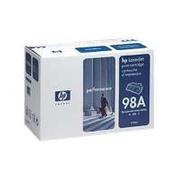 HP 98A, 92298A original toner cartridge, 6800 pages, black