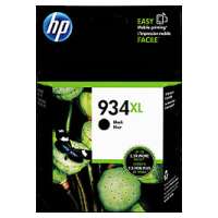 HP 934XL, C2P23AN OEM ink cartridge, high yield, black