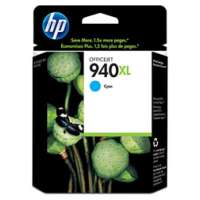 HP 940XL, C4907AN OEM ink cartridge, high yield, cyan