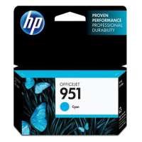 HP 951, CN050AN OEM ink cartridge, cyan