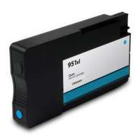 Remanufactured HP 951XL, CN046AN ink cartridge, high yield, cyan