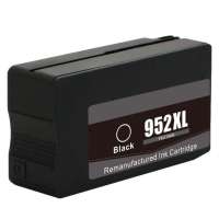 Remanufactured HP 952XL, F6U19AN ink cartridge, high yield black