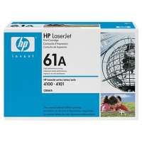 HP 61A, C8061A original toner cartridge, 6000 pages, black