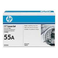 HP 55A, CE255A original toner cartridge, 6000 pages, black