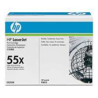 HP 55X, CE255X original toner cartridge, 12500 pages, black