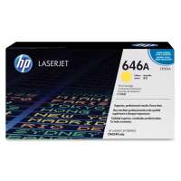 HP 646A, CF032A original toner cartridge, 12500 pages, yellow