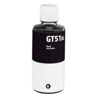 Compatible ink bottle for HP GT51XL - high capacity black