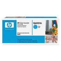 HP 124A, Q6001A original toner cartridge, 2000 pages, cyan