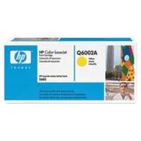 HP 124A, Q6002A original toner cartridge, 2000 pages, yellow