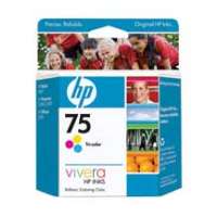 HP 75, CB337WN OEM ink cartridge, tri-color