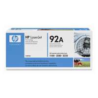 HP 92A, C4092A original toner cartridge, 2500 pages, black