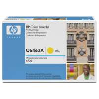 HP 644A, Q6462A original toner cartridge, 12000 pages, yellow