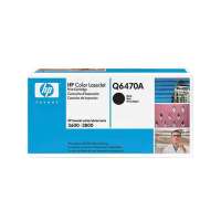 HP 501A, Q6470A original toner cartridge, 6000 pages, black