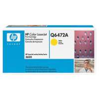 HP 502A, Q6472A original toner cartridge, 4000 pages, yellow