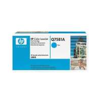 HP 503A, Q7581A original toner cartridge, 6000 pages, cyan