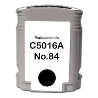 Remanufactured HP 84, C5016A ink cartridge, black