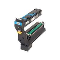 Compatible Konica Minolta 1710580-004 toner cartridge, 6000 pages, cyan