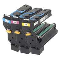 Genuine OEM Original Konica Minolta 1710580-002 / 1710580-003 / 1710580-004 toner cartridges - 3-pack