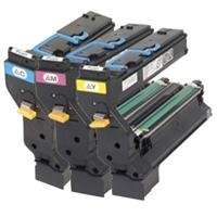 Genuine OEM Original Konica Minolta 1710602-006 / 1710602-007 / 1710602-008 toner cartridges - 3-pack