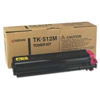 Kyocera Mita TK-512M original toner cartridge, 8000 pages, magenta