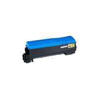 Compatible Kyocera Mita TK-582C toner cartridge, 2800 pages, cyan