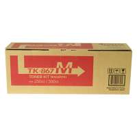 Original Kyocera Mita TK-867M toner cartridge - magenta