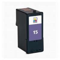 Remanufactured Lexmark 15, 18C2100, 18C2110 ink cartridge, color