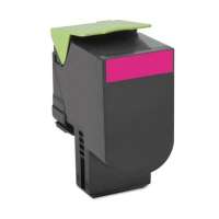 Remanufactured Lexmark 70C1HM0 toner cartridge, 3000 pages, magenta