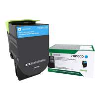 Original Lexmark 71B10C0 toner cartridge - cyan