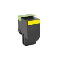 Cartridge America Remanufactured Lexmark 80C1SY0 toner cartridge - yellow